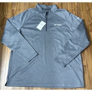 Nike Dri-FIT Men’s 1/4 Zip Golf Pullover Mens Sweater New w Tags Action Logo XXL